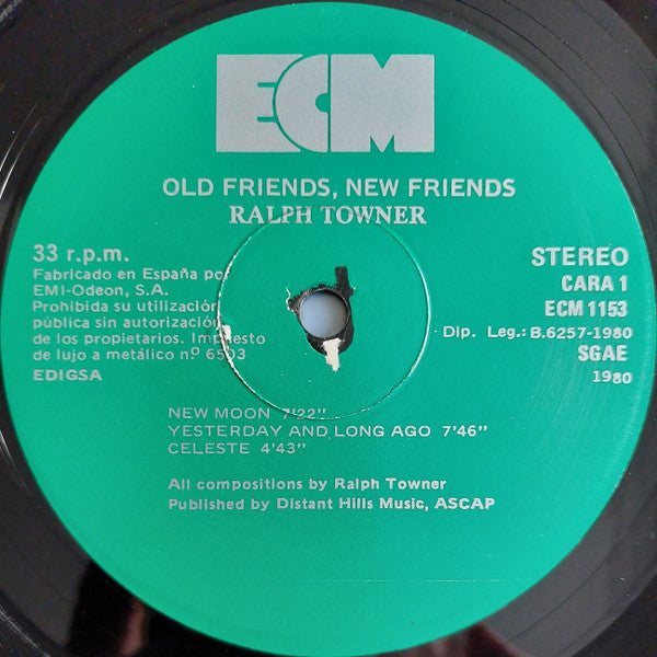 Ralph Towner - Old Friends, New Friends (LP Tweedehands) - Discords.nl