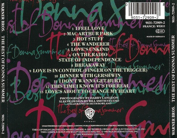 Donna Summer - The Best Of Donna Summer (CD)