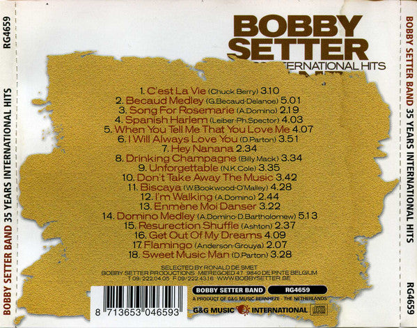 Bobby Setter Band - 35 Years International Hits (CD Tweedehands)