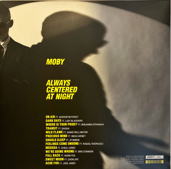 Moby - Always Centered At Night (LP)