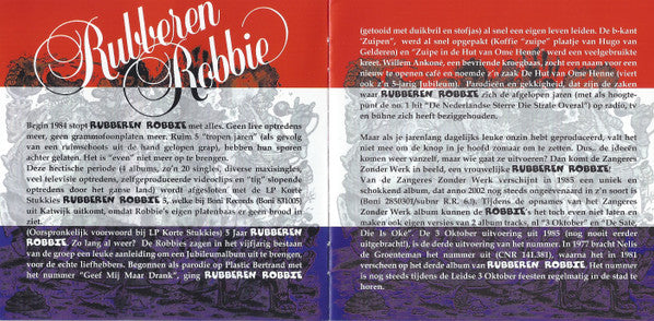 Rubberen Robbie - Rubberen Robbie 5 (Korte Stukkies & Ouwe Zooi) (CD Tweedehands)