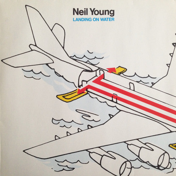 Neil Young - Landing On Water (LP Tweedehands)