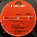 Roxy Music - For Your Pleasure (The Second Roxy Music Album) (LP Tweedehands)