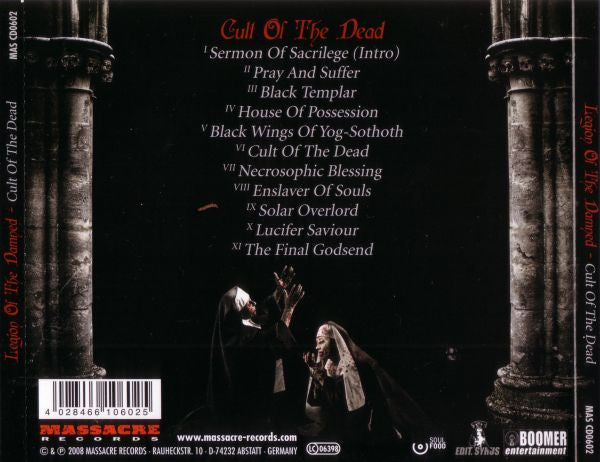 Legion Of The Damned - Cult Of The Dead (CD Tweedehands)