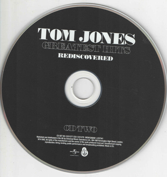 Tom Jones - Greatest Hits Rediscovered (CD Tweedehands)