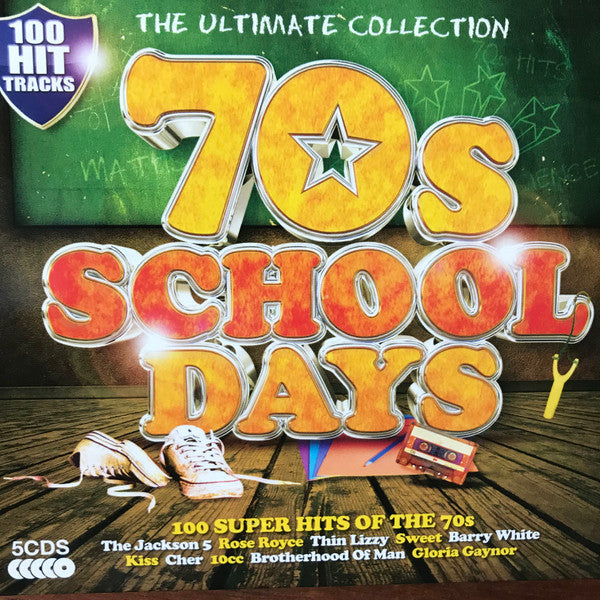 Various - 70s Schooldays - 100 Super Hits Of The 70s (The Ultimate Collection) (CD)