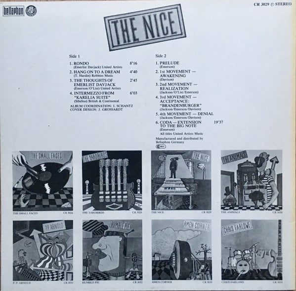 Nice, The - The Nice (LP Tweedehands)