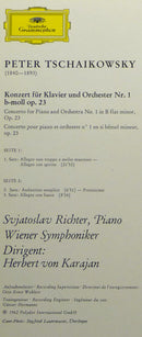 Pyotr Ilyich Tchaikovsky - Sviatoslav Richter · Herbert von Karajan · Wiener Symphoniker - Klavierkonzert Nr.1 B-moll · Piano Concerto No. 1 In B Flat Minor (LP Tweedehands) - Discords.nl
