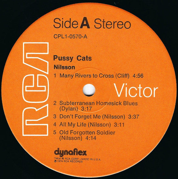 Harry Nilsson - Pussy Cats (LP Tweedehands) - Discords.nl