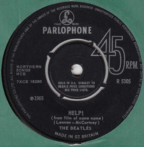 Beatles, The - Help! (7-inch Tweedehands)