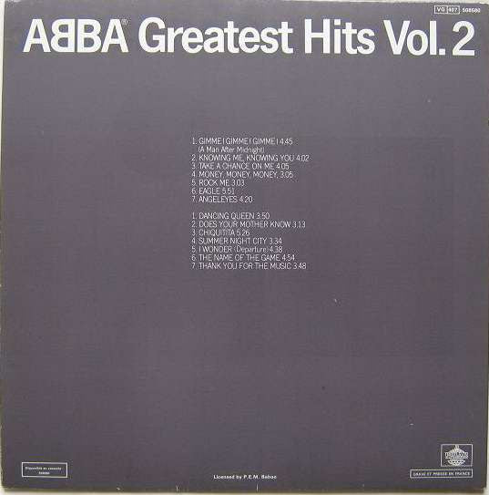 ABBA - Greatest Hits Vol. 2 (LP Tweedehands)