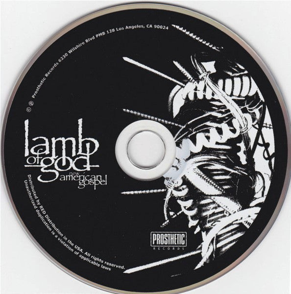 Lamb Of God - New American Gospel (CD)