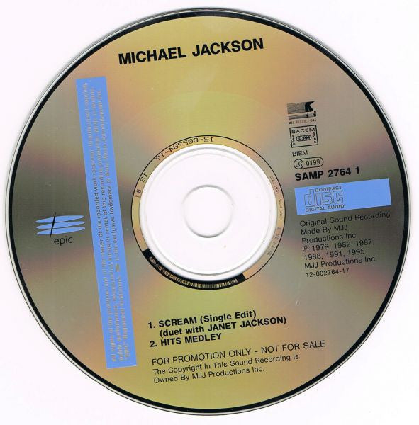Michael Jackson - Scream (CD Tweedehands)