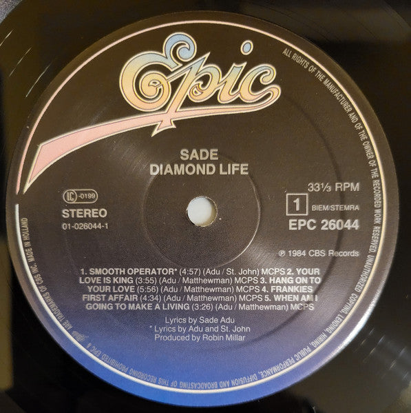 Sade - Diamond Life (LP Tweedehands)
