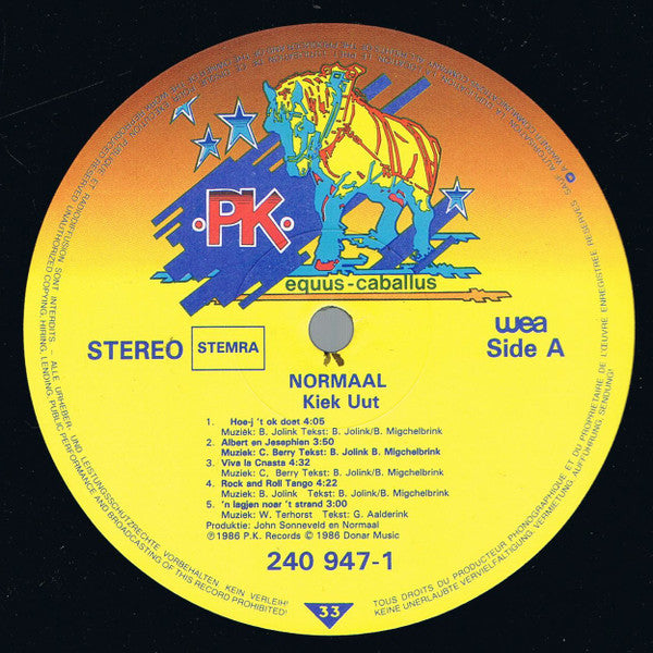 Normaal - Kiek Uut (LP Tweedehands)