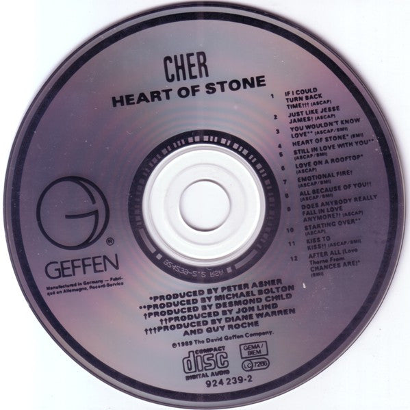 Cher - Heart Of Stone (CD Tweedehands)