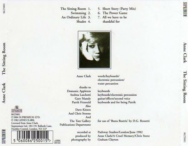 Anne Clark - The Sitting Room (CD Tweedehands)