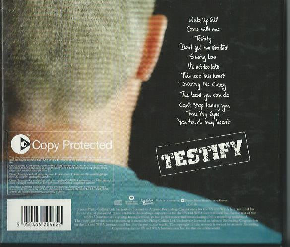 Phil Collins - Testify (CD Tweedehands)