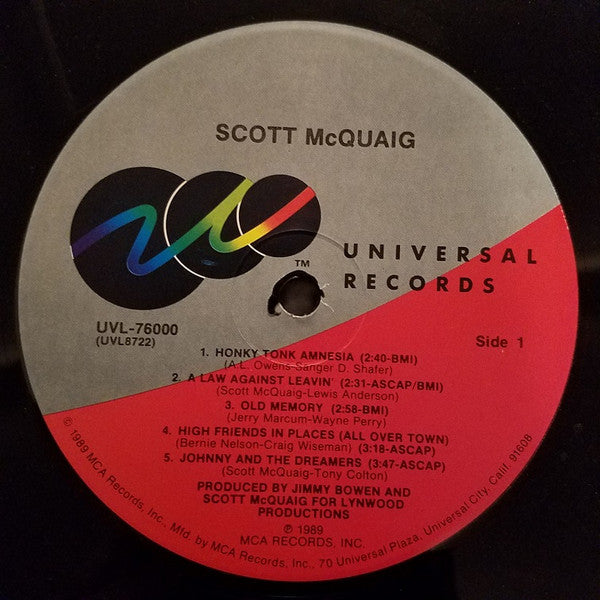 Scott McQuaig - Scott McQuaig (LP Tweedehands) - Discords.nl