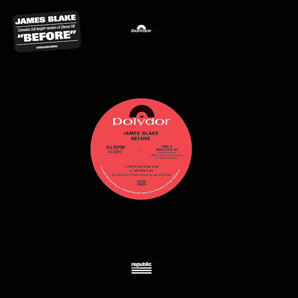 James Blake - Before (LP) - Discords.nl