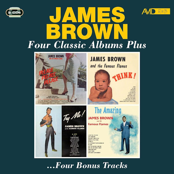 James Brown - Four classic albums plus ...four bonus tracks (CD)