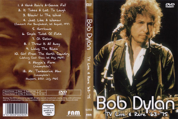 Bob Dylan - TV Live & Rare '63-'75 (DVD Tweedehands)