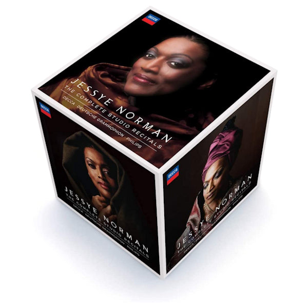 Jessye Norman - Complete studio recitals: philips/dg/decca (CD)