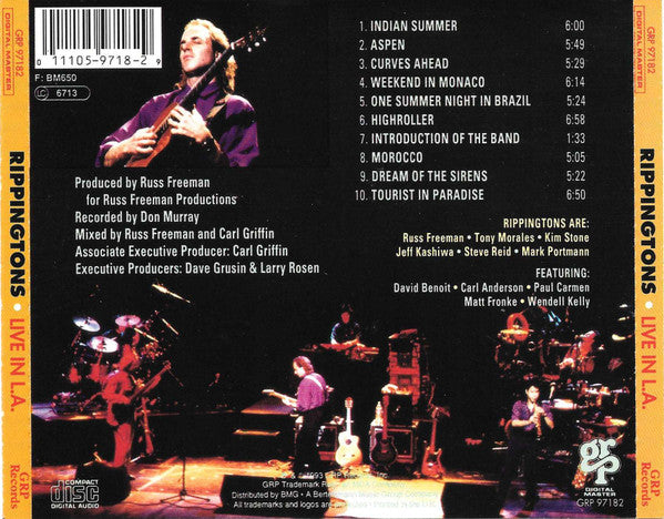 Rippingtons, The Featuring Russ Freeman (2) - Live In L.A. (CD)