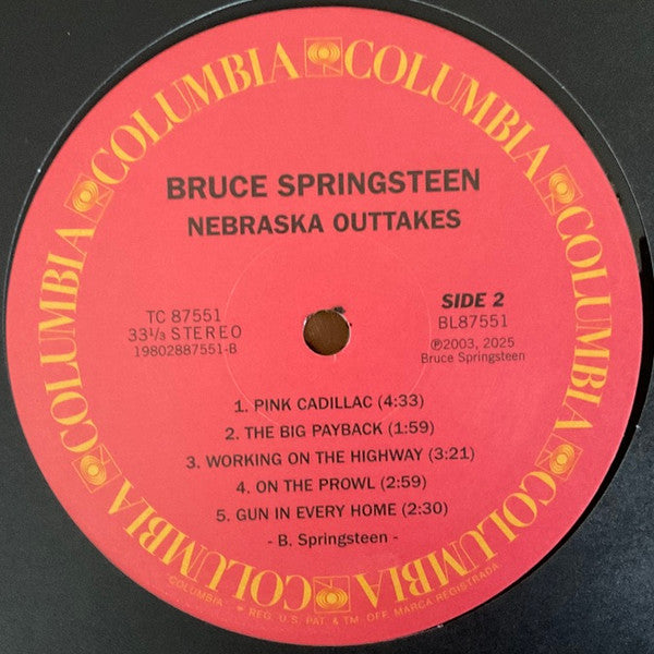 Bruce Springsteen - Nebraska '82 (LP) - Discords.nl