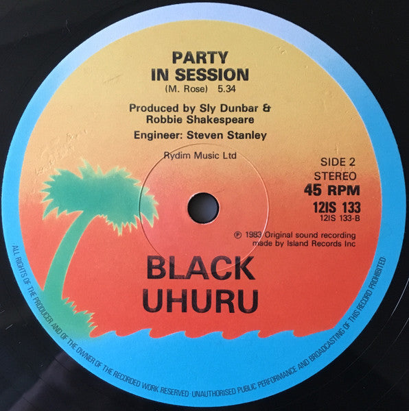 Black Uhuru - Party Next Door (12" Tweedehands)