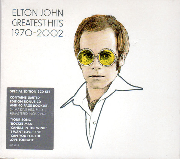 Elton John - Greatest Hits 1970-2002 (CD) - Discords.nl