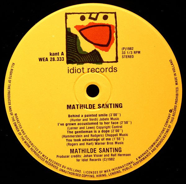 Mathilde Santing - Mathilde Santing (LP Tweedehands)