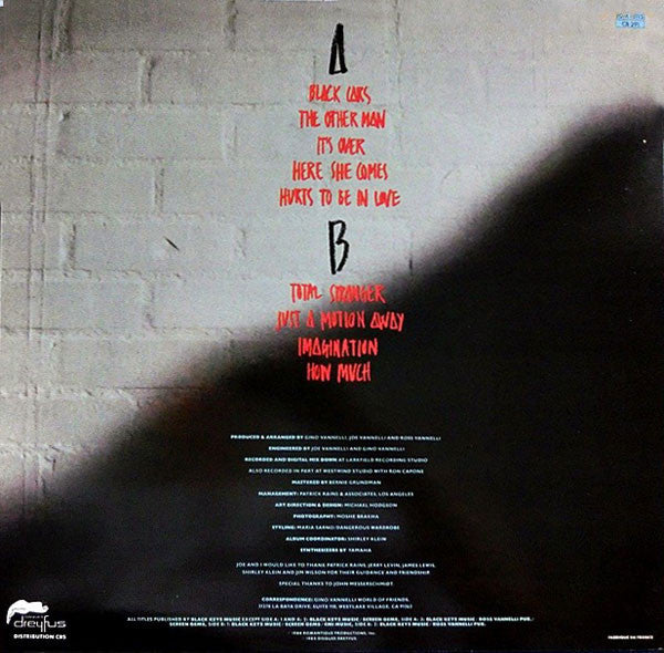Gino Vannelli - Black Cars (LP Tweedehands) - Discords.nl