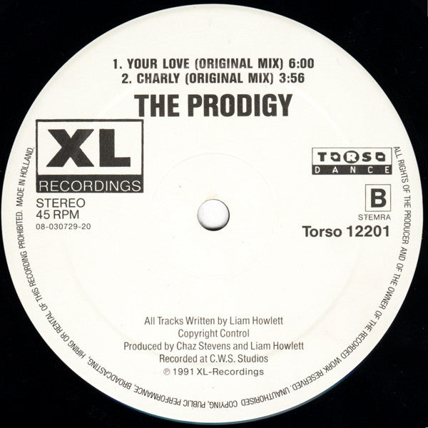Prodigy, The - Charly (12" Tweedehands) - Discords.nl