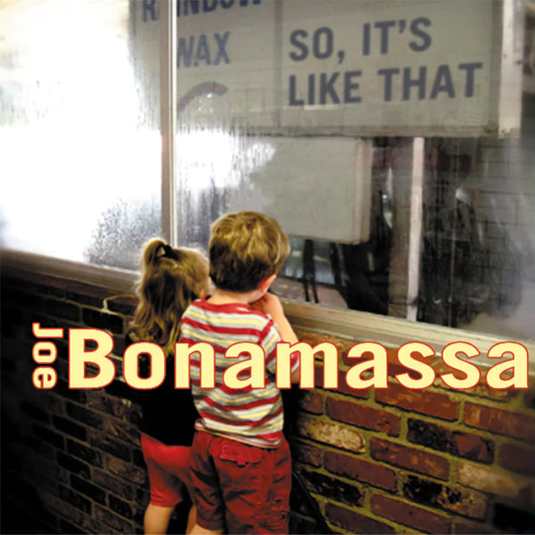 Joe Bonamassa - So, it's like that (CD)
