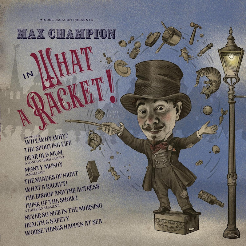 Joe Jackson - Mr. joe jackson presents: max champion in 'what a racket!' (CD) - Discords.nl