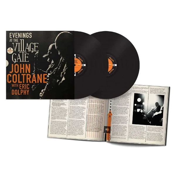 John Coltrane with Eric Dolphy - Evenings at the village gate (LP) - Discords.nl