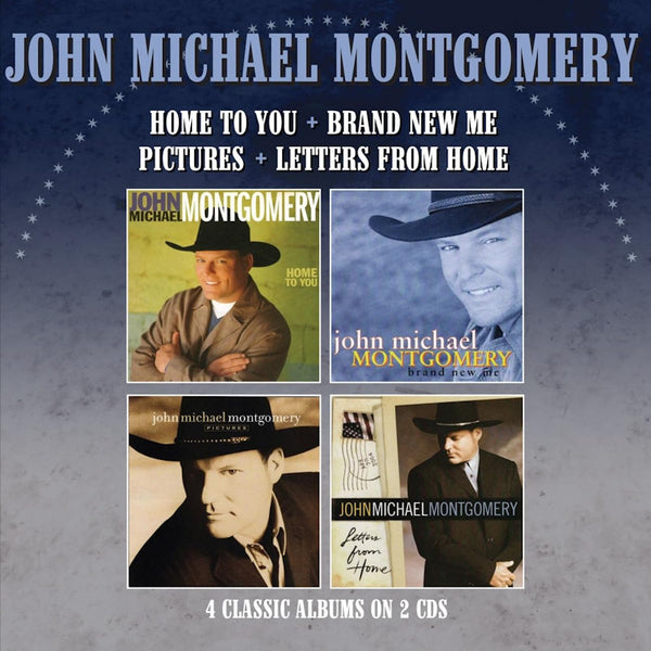 John Michael Montgomery - Home To You + Brand New Me + Pictures + Letters From Home (CD) - Discords.nl
