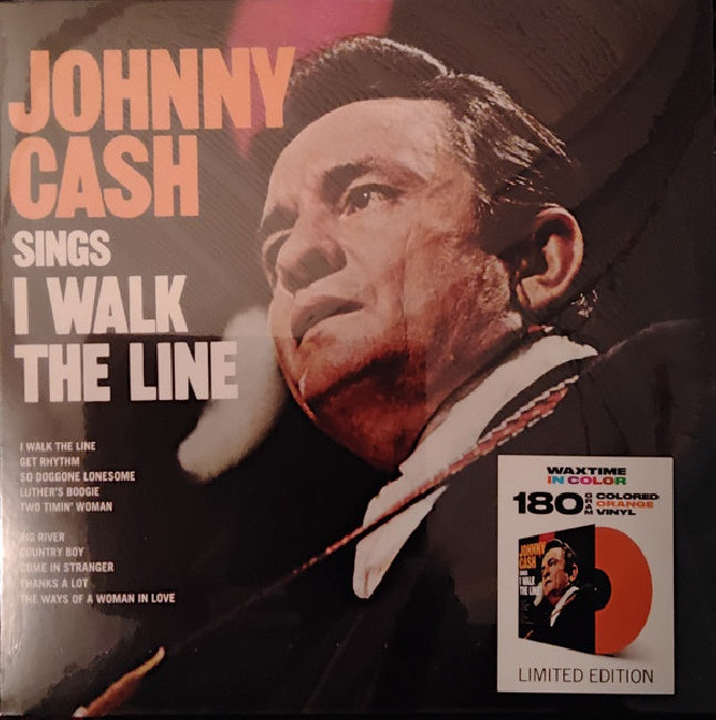 Johnny Cash - Sings I Walk The Line (LP) - Discords.nl