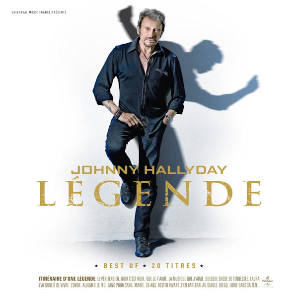 Johnny Hallyday - Legende (Best Of - 20 Titres) (CD) - Discords.nl