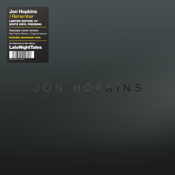 Jon Hopkins - I remember (12-inch) - Discords.nl