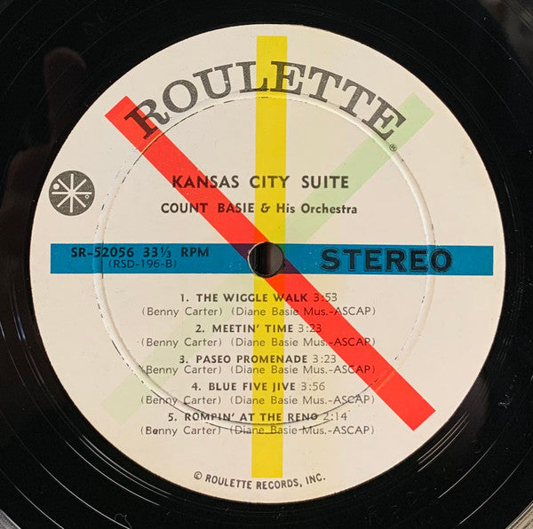 Count Basie Orchestra - Kansas City Suite - The Music Of Benny Carter (LP Tweedehands)
