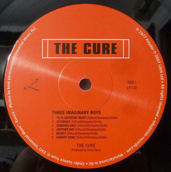Cure, The - Three Imaginary Boys (LP) - Discords.nl