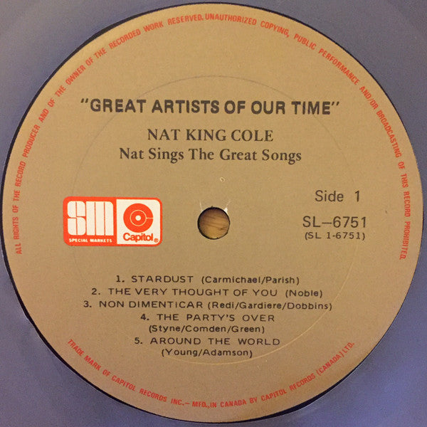 Nat King Cole, Ella Fitzgerald - Nat King Cole / Ella Fitzgerald  (LP Tweedehands)