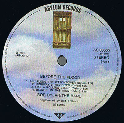 Bob Dylan / Band, The - Before The Flood (LP Tweedehands) - Discords.nl