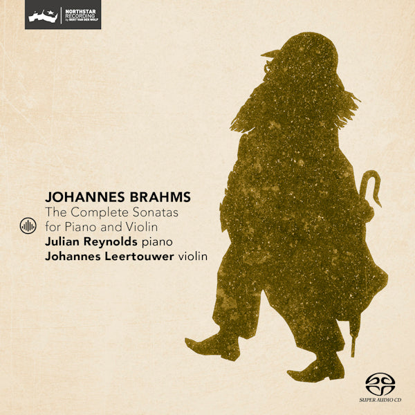 Johannes Leertouwer / Julian Reynolds - Brahms: the complete sonatas for piano and violin (CD) - Discords.nl