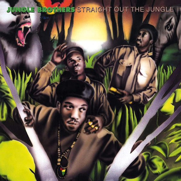 Jungle Brothers - Straight out of the jungle/black is black (12-inch)