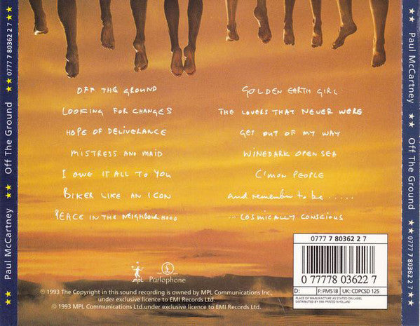 Paul McCartney - Off The Ground (CD)