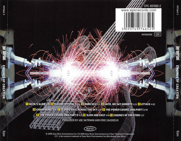 Joe Satriani - Engines Of Creation (CD Tweedehands)