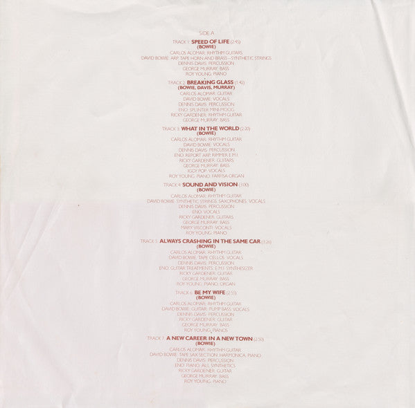 David Bowie - Low (LP Tweedehands)